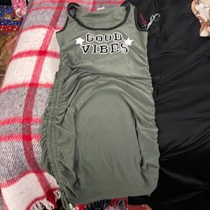 New witty tags dress